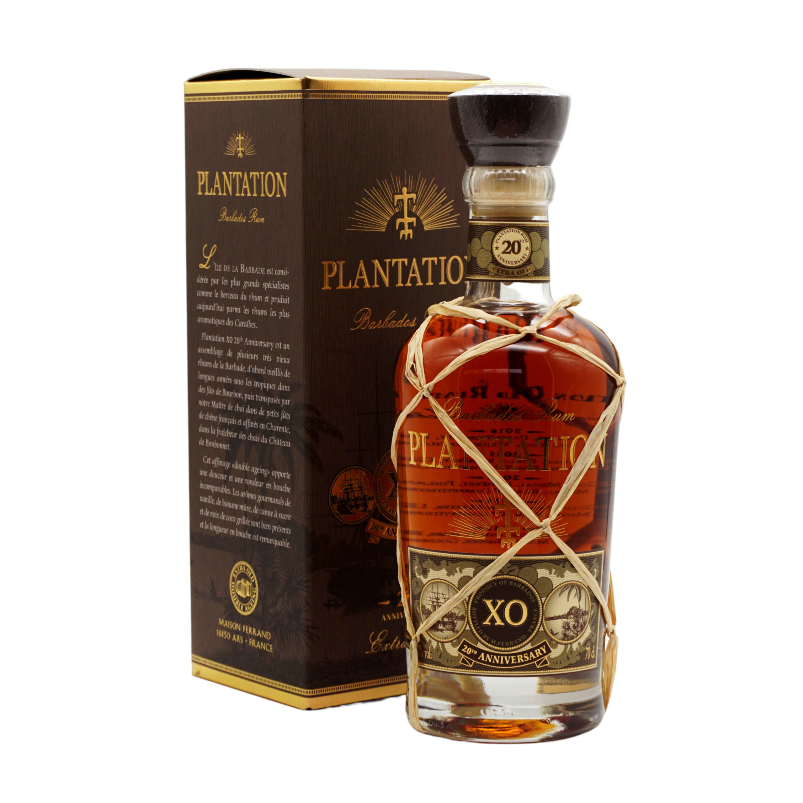 Plantation Barbados XO Rum 20th Flasche Karton