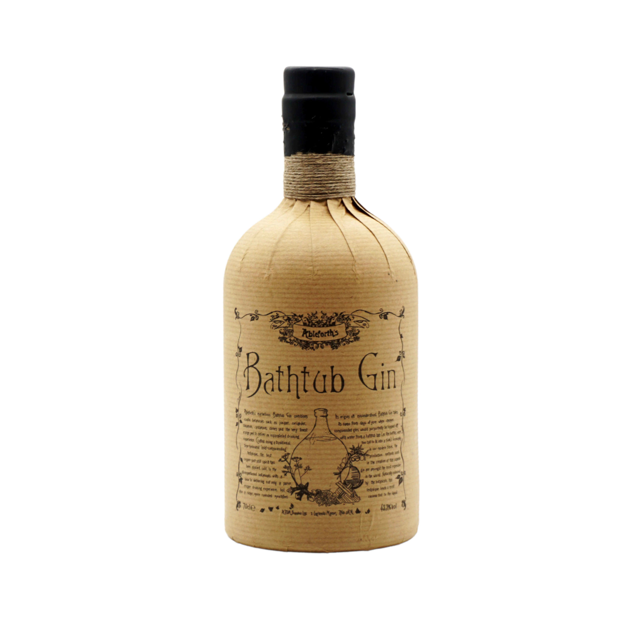 Ableforths Bathtub Gin 43,3% 0,7l