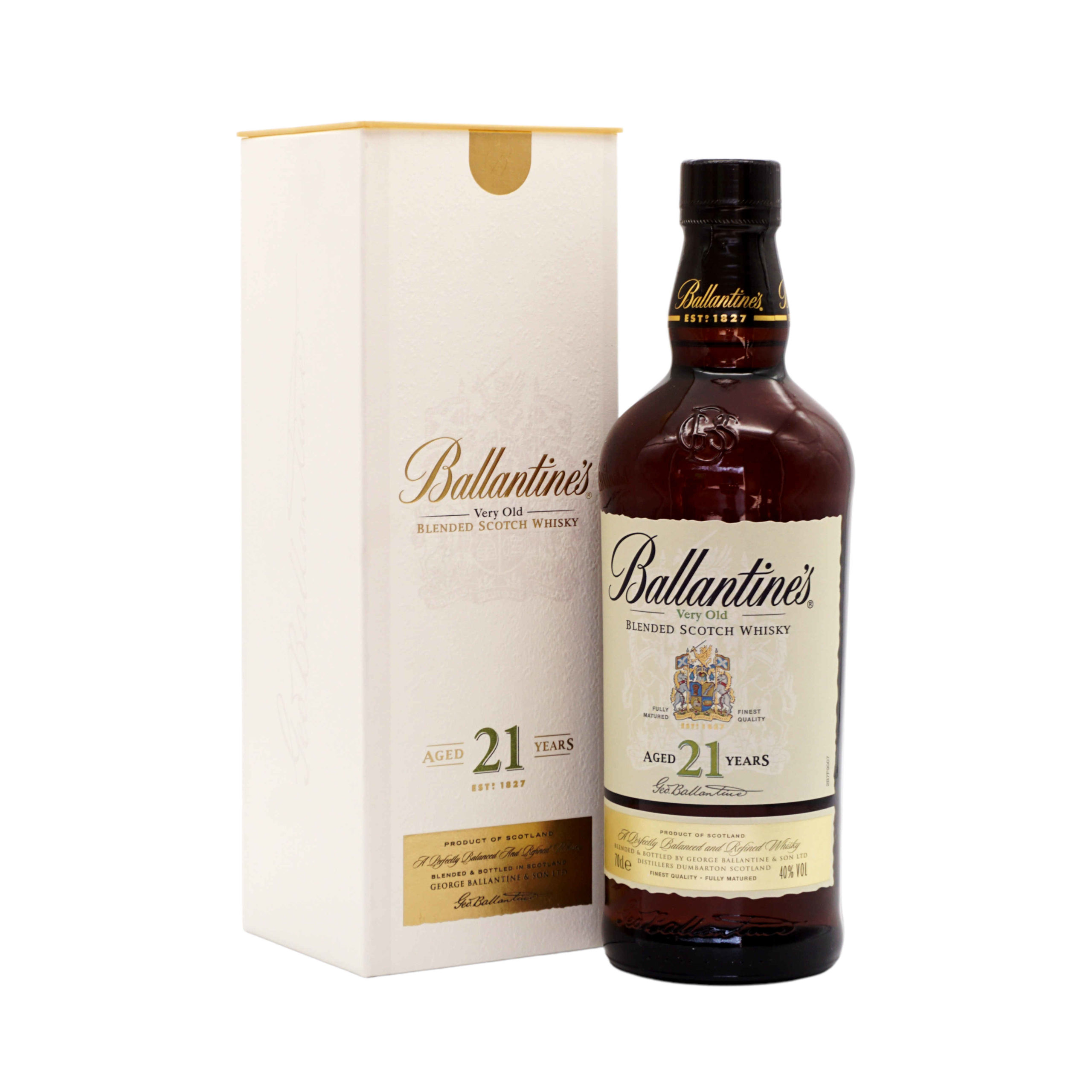 Ballantines 21 Scotch Whisky 0,7l Flasche Karton