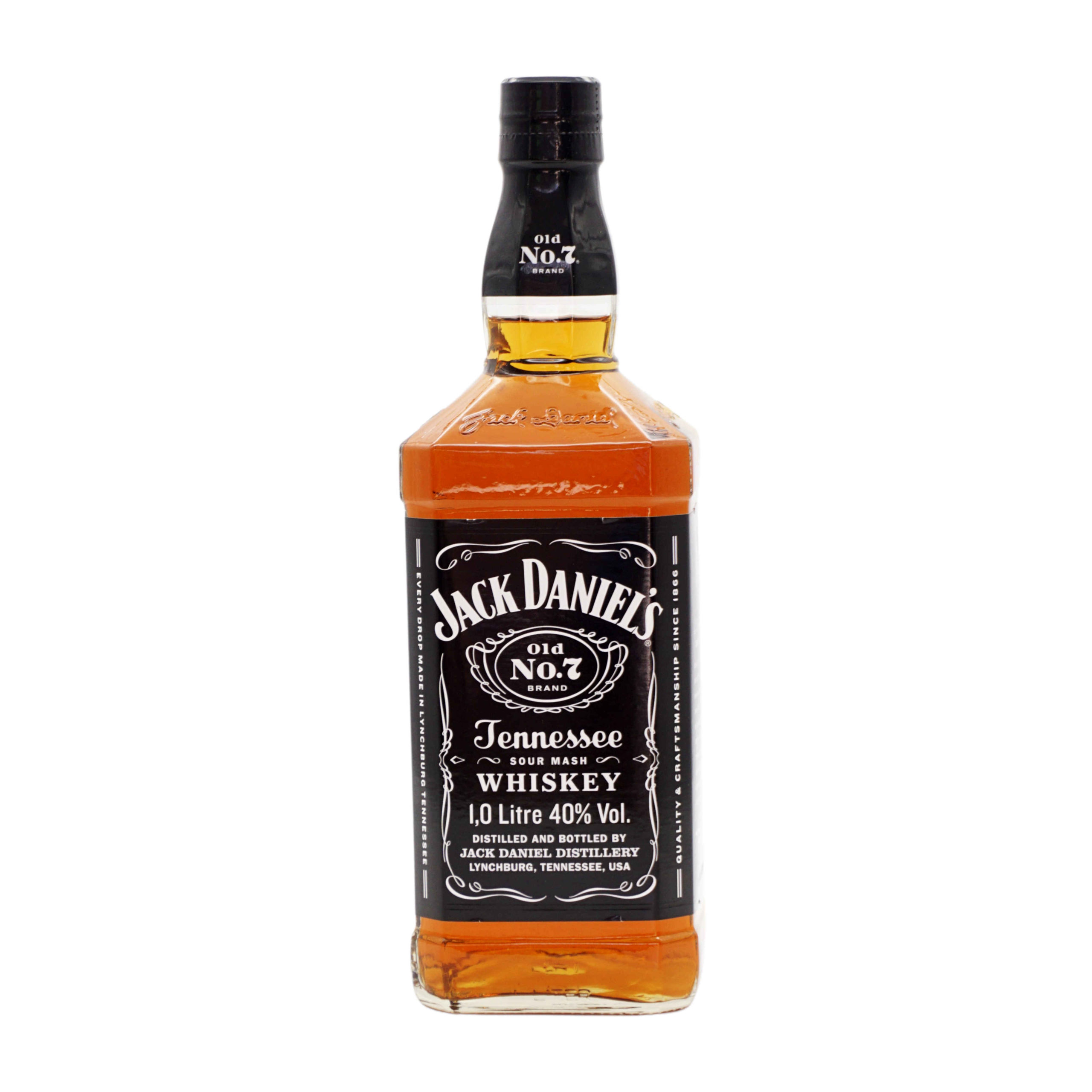 Jack Daniels Tennessee Whiskey 40% 1,0l