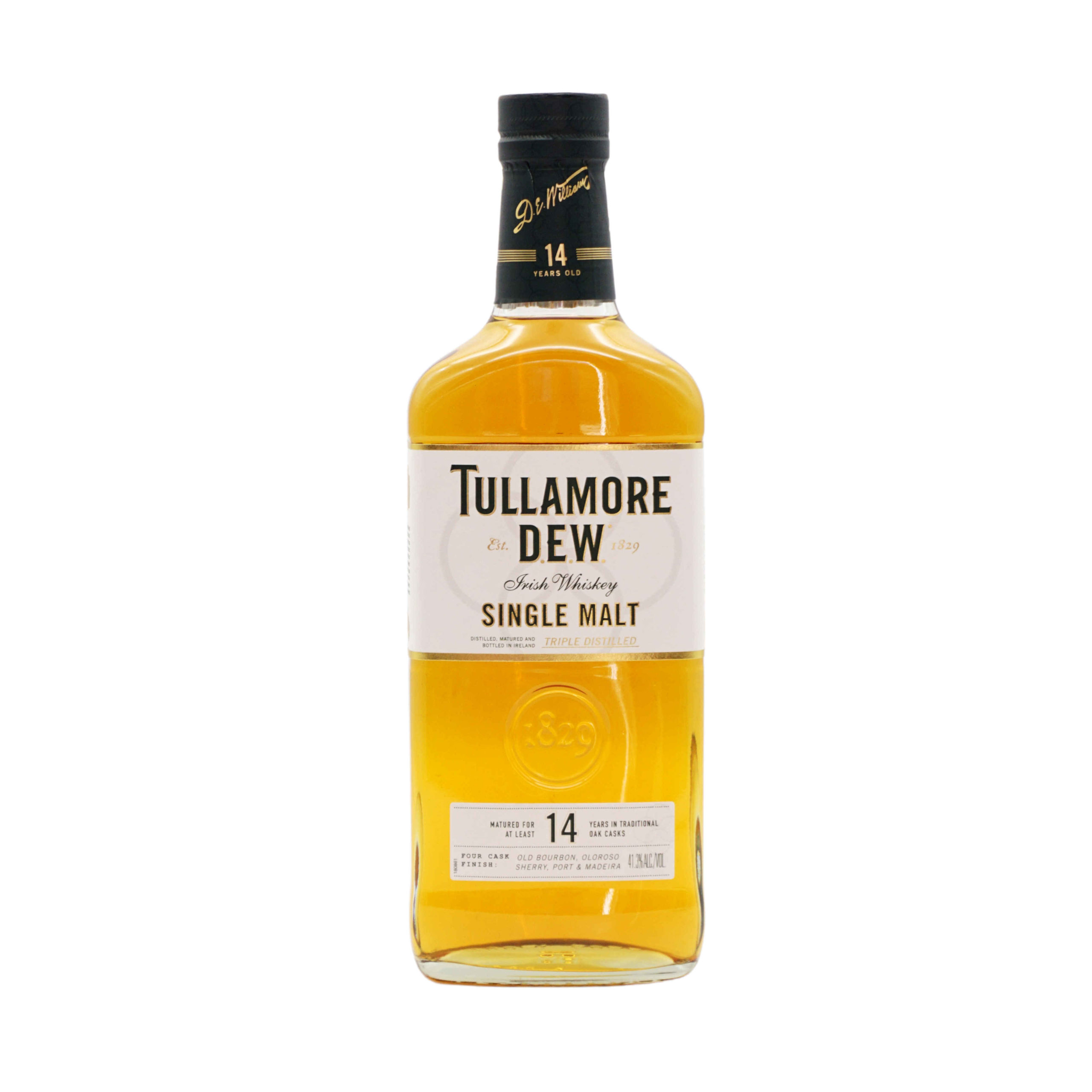 Tullamore Dew 14 Jahre irish SIngle Malt Whiskey 41,3% 0,7l Flasche