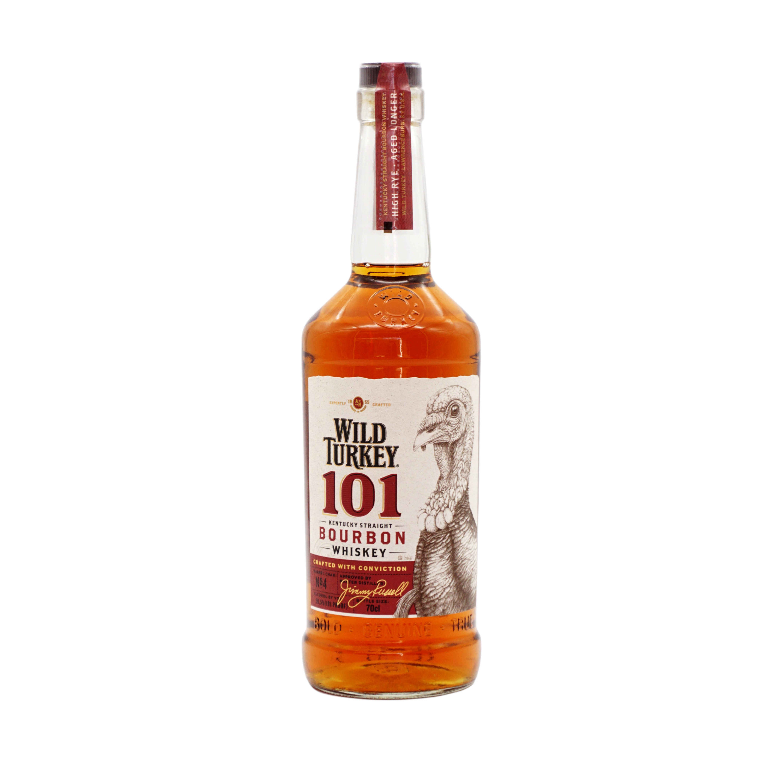 Wild Turkey 101 Proof 8 Jahre Bourbon Whiskey 50,5% 0,7l
